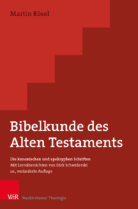 Cover der Bibelkunde des Alten Testaments von Martin Rösel