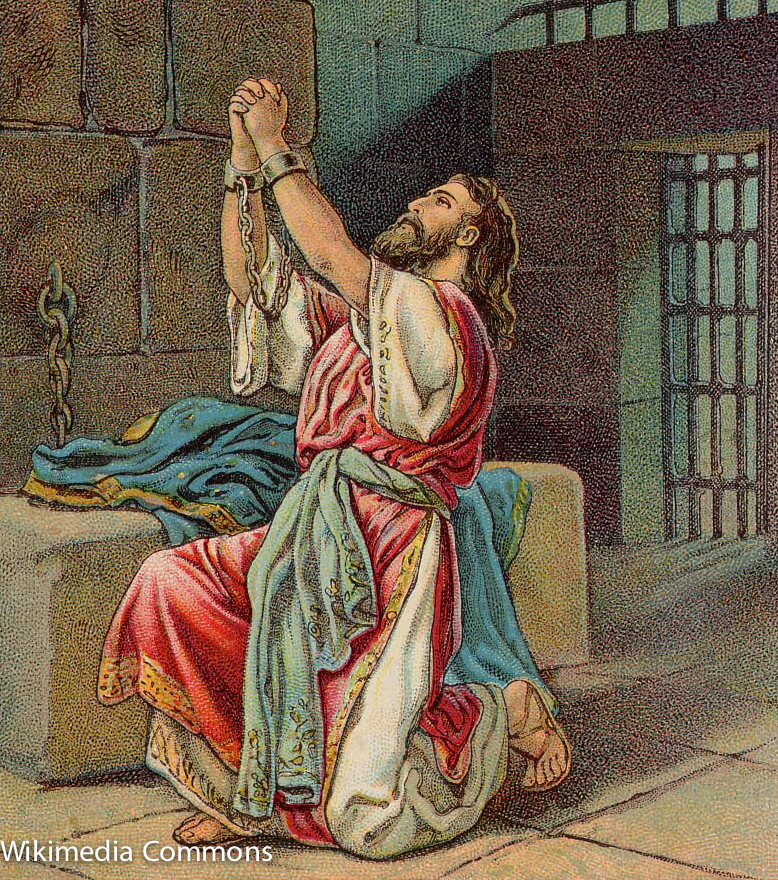 een Bijbelse ansichtkaart gepubliceerd door the Providence Lithograph Company