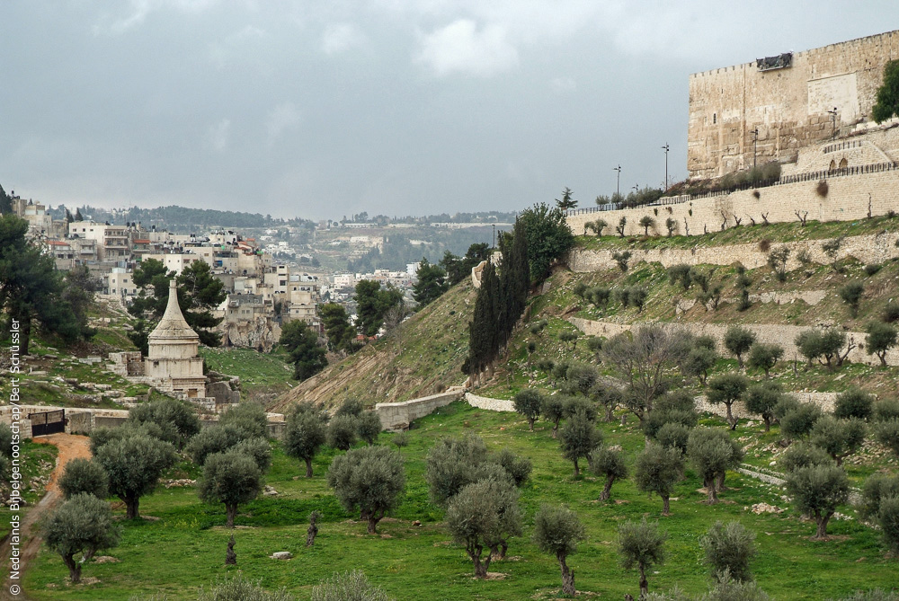 Kidrondal in Jeruzalem