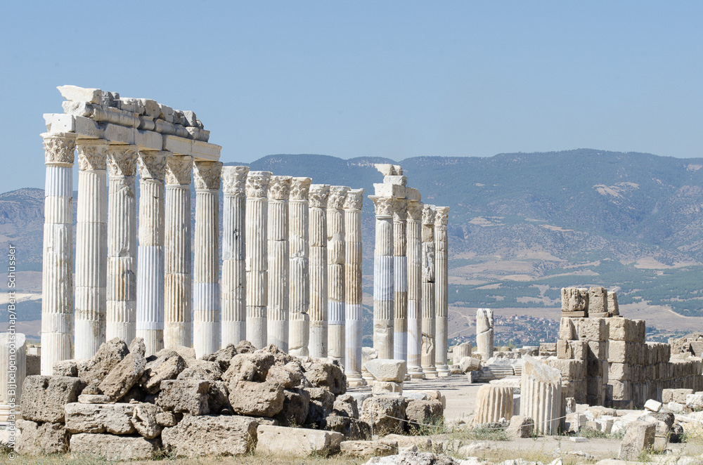 Decumanus in Laodicea Turkije