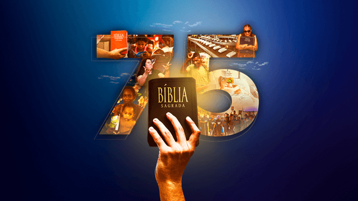 Sociedade Bíblica do Brasil celebra 75 anos semeando a Palavra e transformando vidas